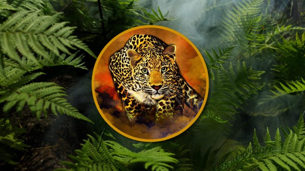 Jaguar im Urwald