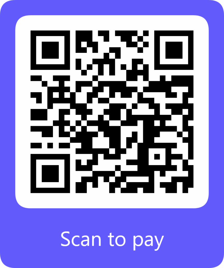 One-time payment QR