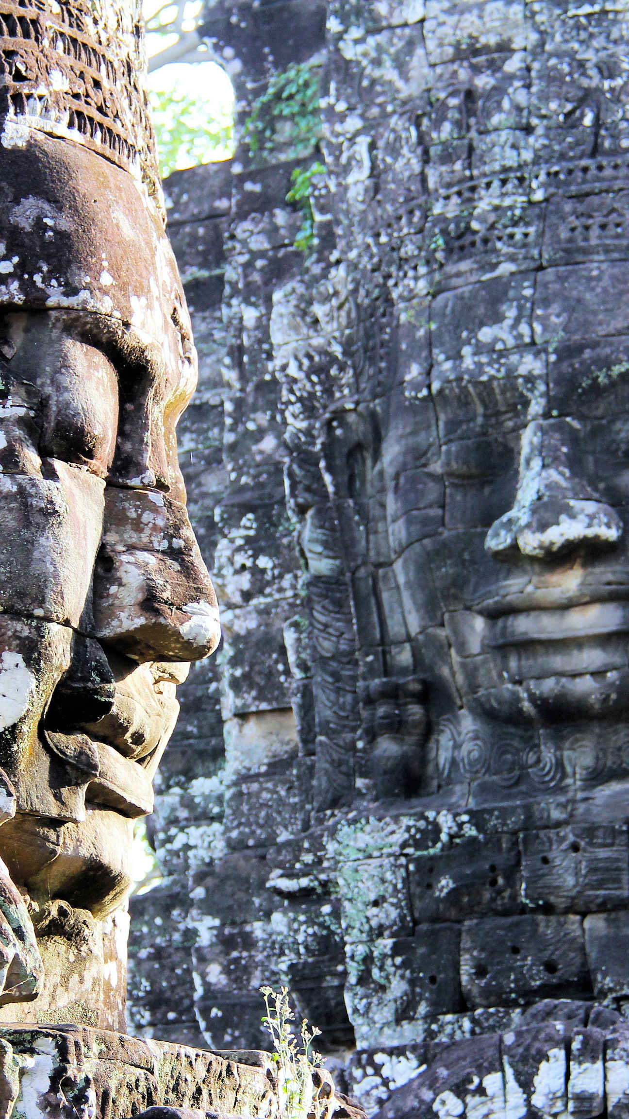 Buddhas at Bayon temple